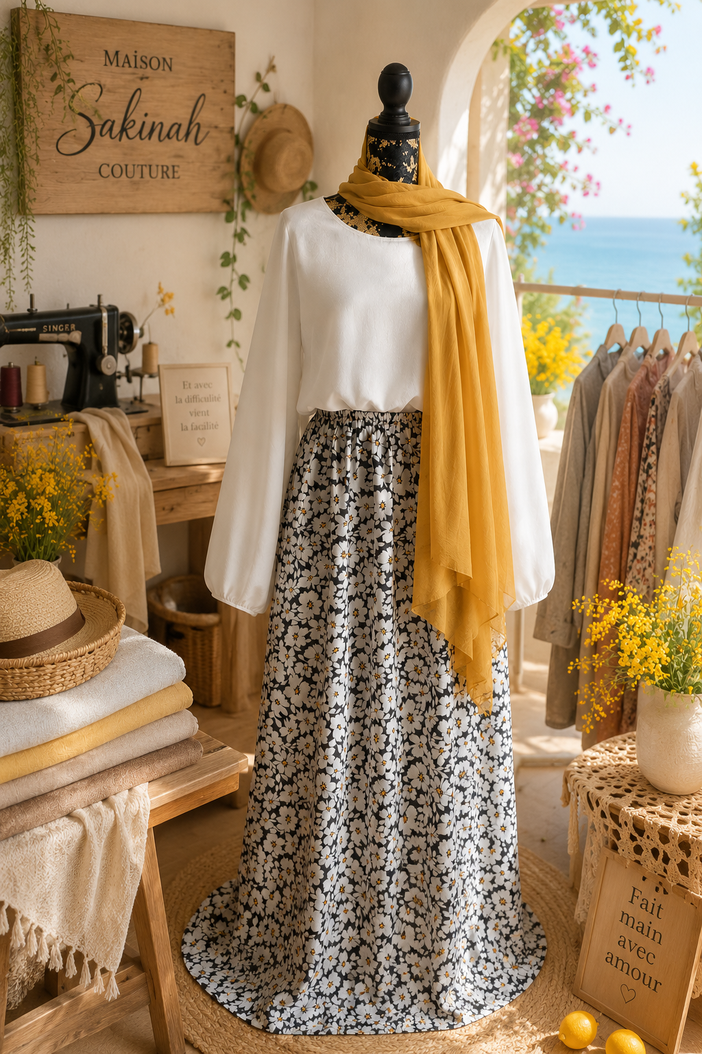 Jupe marguerite 🌼