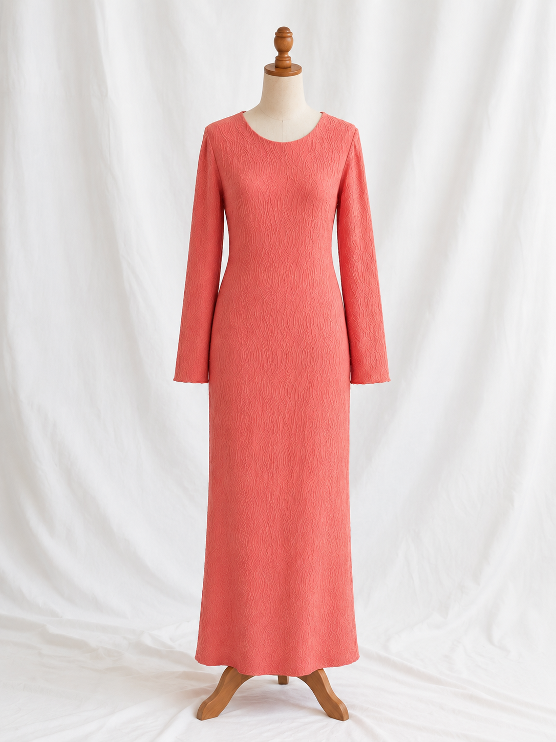 Robe longue corail 🪸