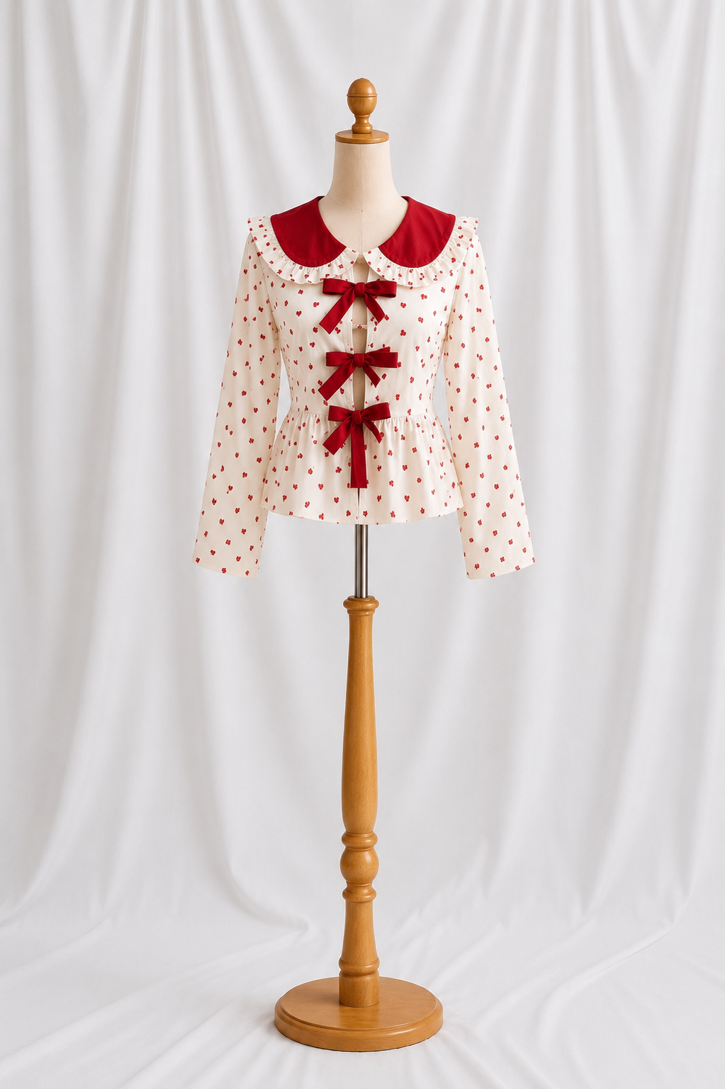 Blouse coton cœur ♥️