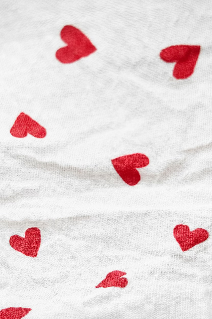 Blouse coton cœur ♥️